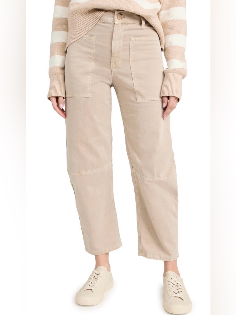 Velvet Graham & Spencer Brylie twill barrel pant NWT Size 8